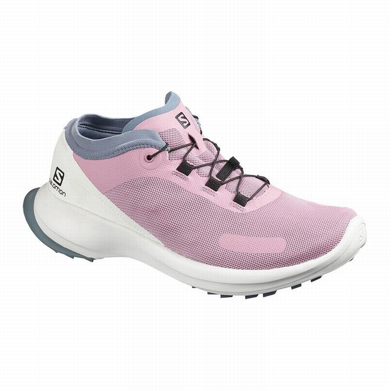 SALOMON SENSE FEEL W Philippines - Women's Trail Running Shoes - Grey/White | 530687-NAF